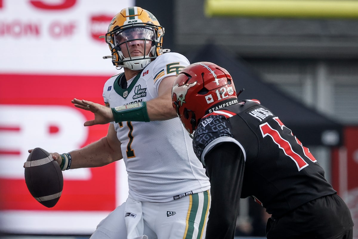 Edmonton Elks’ to play Calgary Stampeders in Labour Day clash