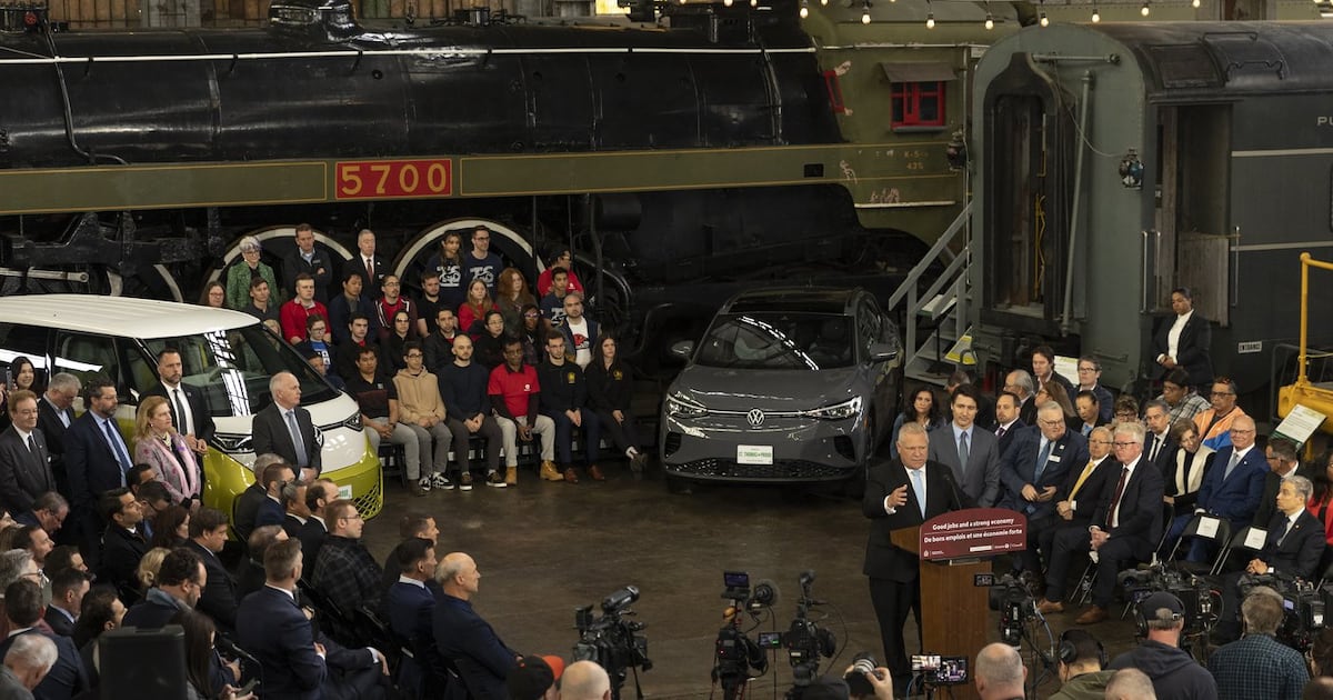 Volkswagen battery plant: Premier Ford not worried about delay