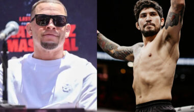 Nate Diaz believes Dillon Danis cut himself to avoid fighting Mike Perry