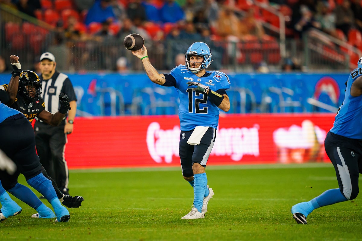 CFL Picks, Week 14: More than bragging rights on the line when Ticats host Argos on Labour Day