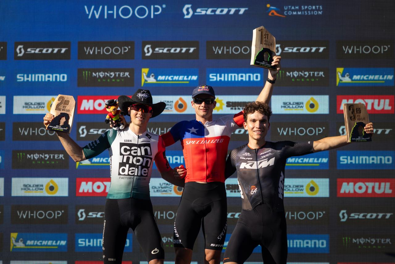 Cole Punchard hits first elite World Cup podium in thrilling Soldier Hollow XCO