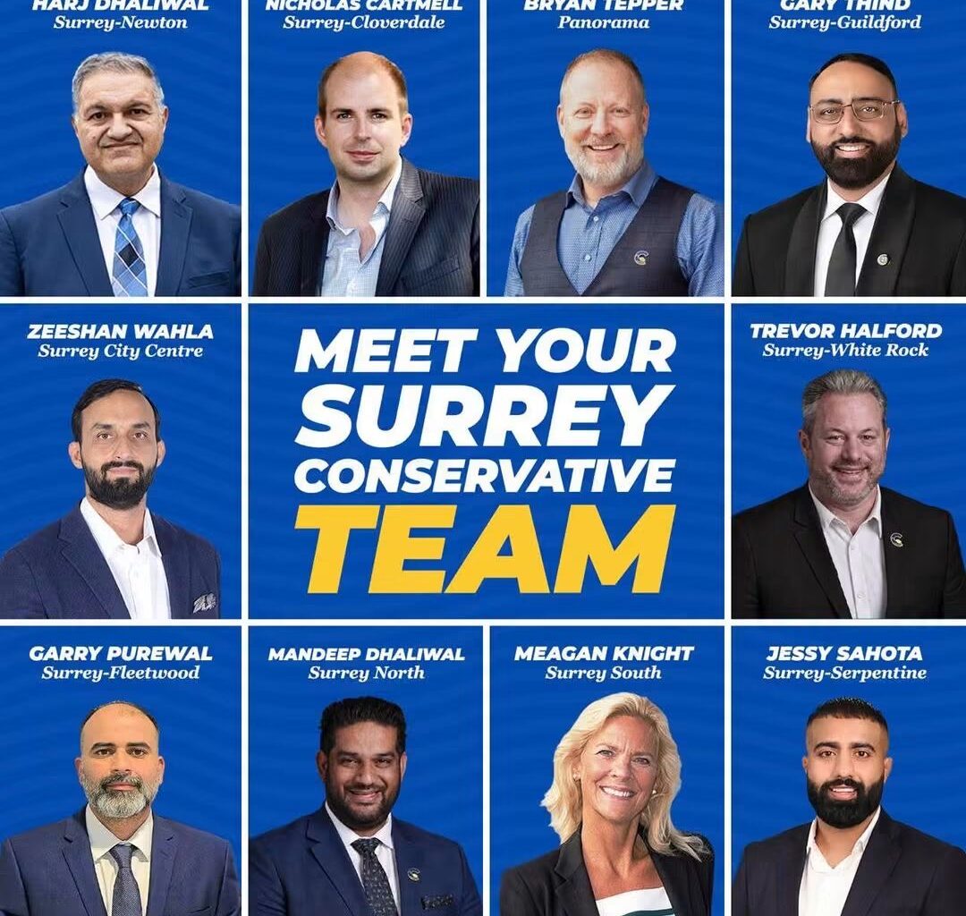 BC Conservative Party announces Surrey candidates