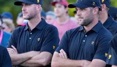 Pendrith puts figurative ‘A’ on golf shirt for Presidents Cup