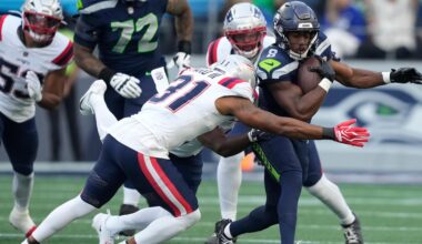 NFL Fans Sound Off On Drake Maye, Romeo Doubs, Stevenson Fantasy Performances in Patriots-Seahawks
