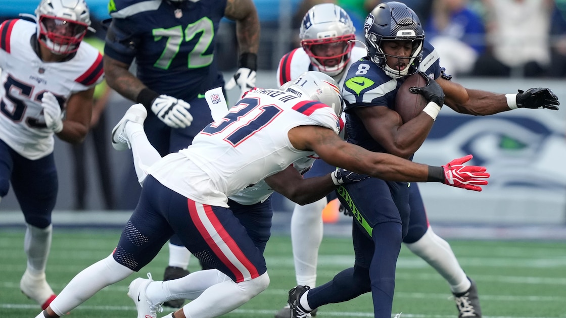 NFL Fans Sound Off On Drake Maye, Romeo Doubs, Stevenson Fantasy Performances in Patriots-Seahawks