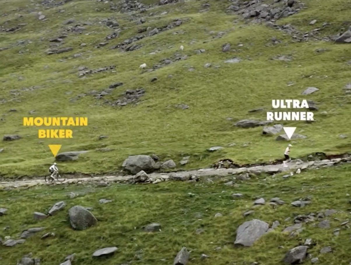 Tom Pidcock takes on a trail runner and it's a shockingly close race?
