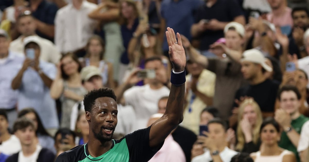Gael Monfils bids adieu to Grand Slam tennis by losing in second round at US Open