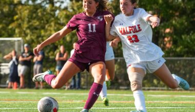Concord-Carlisle's Emmy O'Donnell (left) is already an All-American, Division 1 Player of the Year, and All-New England selection entering her senior season.