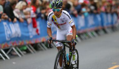 2017 Road World Championships: Nairo Quintana during the EM road race