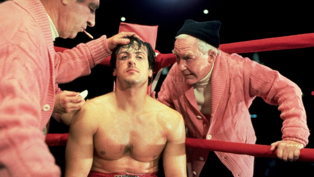 Sylvester Stallone Says 'Rocky' Filming Got "Nasty" During Dad's Cameo