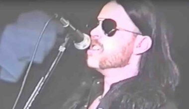 The night Metallica dressed up as Lemmy for his 50th birthday