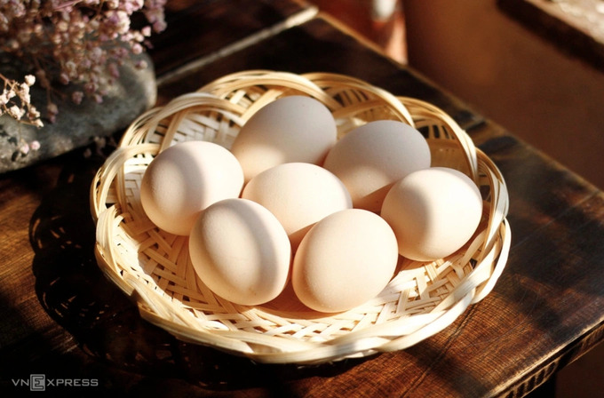 Eggs are rich in high-quality protein that the body can readily absorb. Photo by Bui Thuy