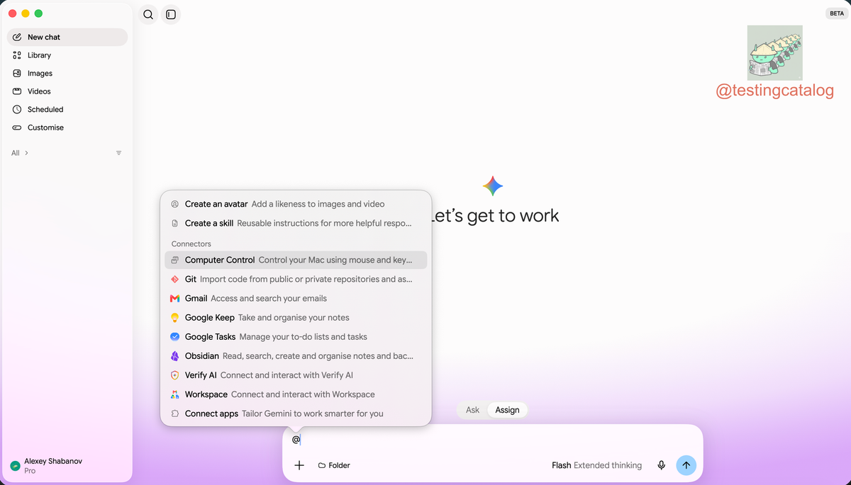 Google keeps transforming Gemini desktop into superapp