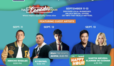 Jericho Rosales, Martin Nievera headline Philippine Festival Mississauga