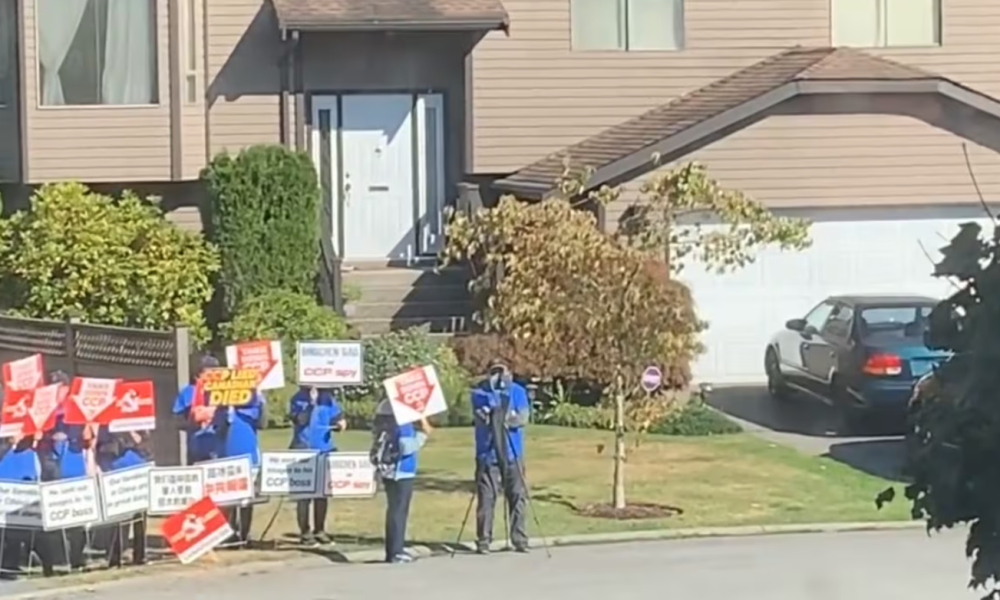 A 77-day protest outside a Surrey home ends with a $275,000 defamation award