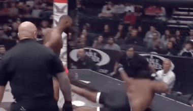 Video: Amateur fighter knocked out face-first into cage wall at FAC 36 in under 10 seconds