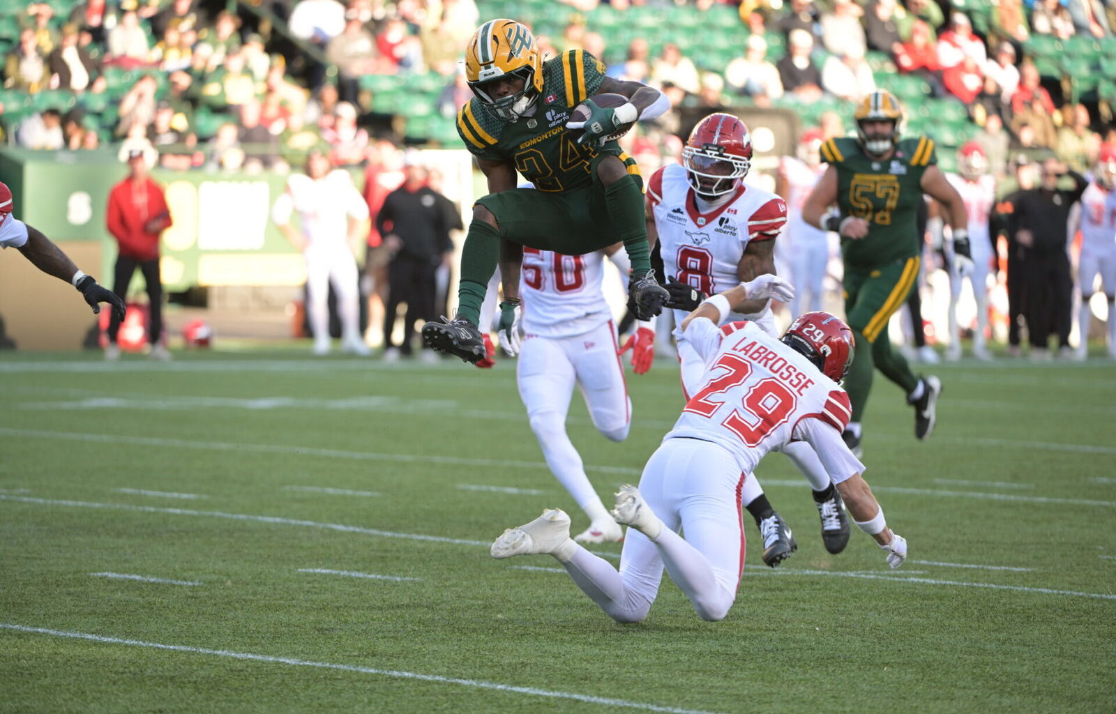 Edmonton Elks punch playoff ticket with 53-16 rout of Stampeders (& eight other thoughts)