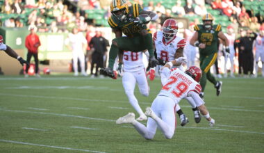 Edmonton Elks punch playoff ticket with 53-16 rout of Stampeders (& eight other thoughts)