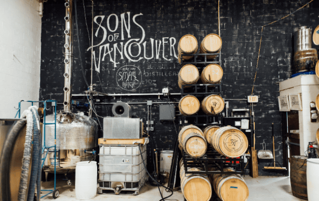 Sons of Vancouver distillery 