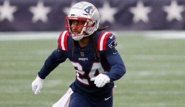 New England Patriots cornerback Stephon Gilmore. (Winslow Townson/AP)