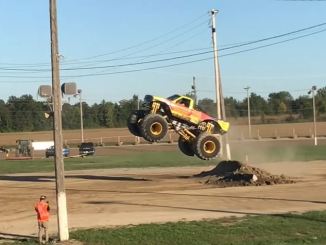 Stomper performing at the Allen County Fairgrounds in Lima, Ohio. Credit: (Screengrab/ Monster Trucks Virginia YouTube)