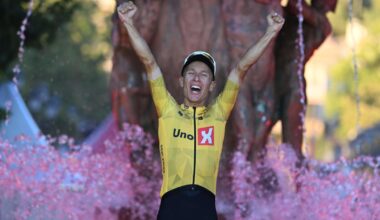 Tobias Halland Johannessen finally gets his Grand Tour win on wild Vuelta finale