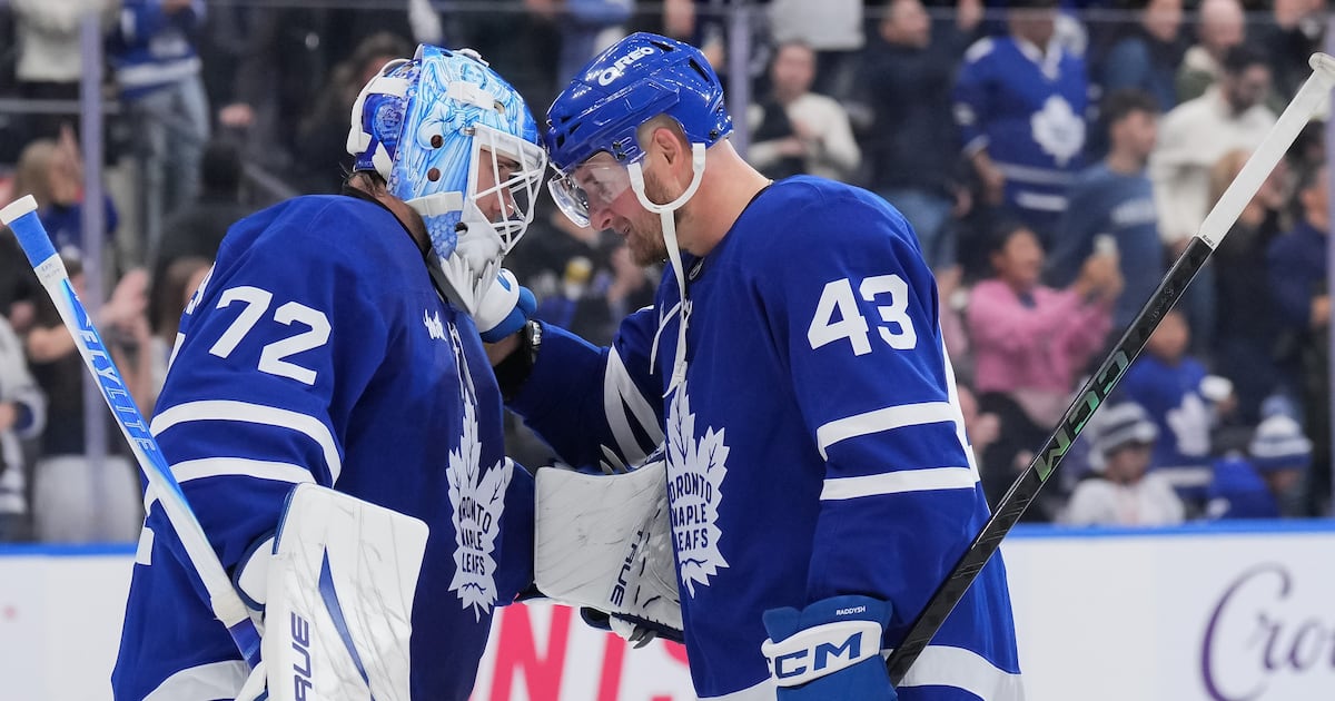Mark Masters: ‘We’re all human’: Toronto Maple Leafs will be patient as Darren Raddysh works through ‘extra pressure’