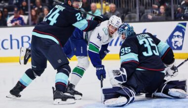 Instant Reaction: Cootes and Bains click late as Canucks lose 4-2 to Kraken