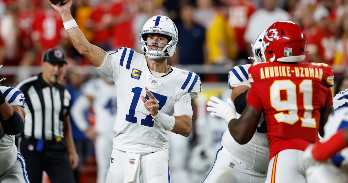 Colts' Shane Steichen defends OT playcalling in loss to Chiefs