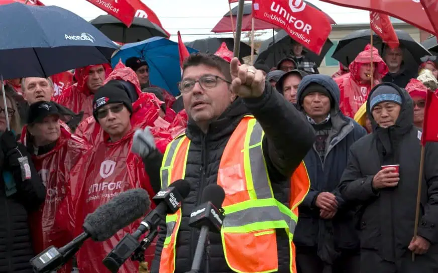 Strike vote possible as Stellantis considers sale of Brampton plant, union says