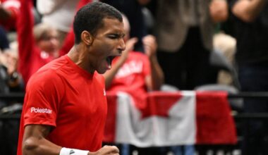 Auger-Aliassime, Draxl put Canada ahead 2-0 vs. France in Davis Cup qualifier