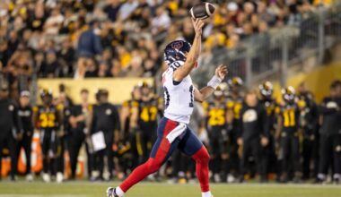 Davis Alexander leads Alouettes to road win over Tiger-Cats