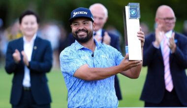 J.J. Spaun wins BMW PGA Championship after Presidents Cup snub