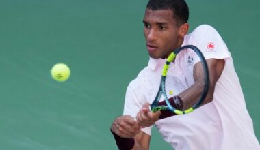 Félix Auger-Aliassime leads Canada into Davis Cup match in Quebec City