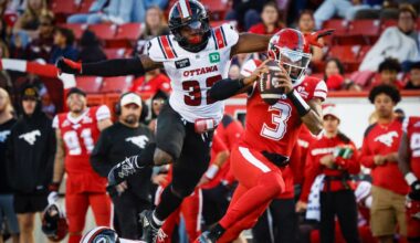 Stampeders' Paredes hits 62-yard field to send Redblacks to 0-13