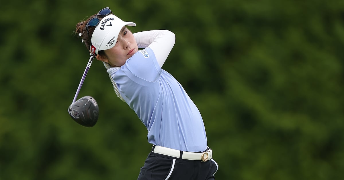 Nishimura leads LPGA event in Arkansas by five as Coughlin sets record by opening with nine birdies
