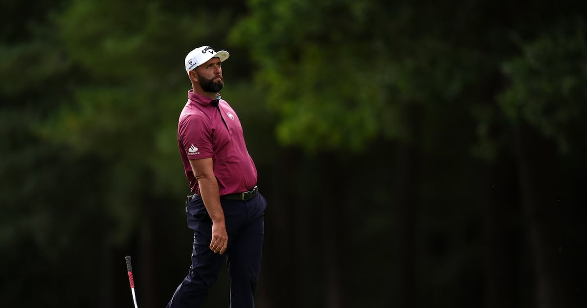 Jon Rahm shoots 78-77 and in last place at BMW PGA Championship