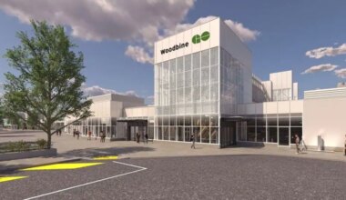 construction moves forward on new GO station on toronto mississauga border.