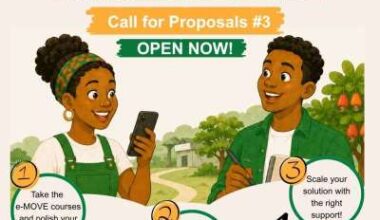 Call For Applications: e-MOVE ComCashew for Young Entrepreneurs With