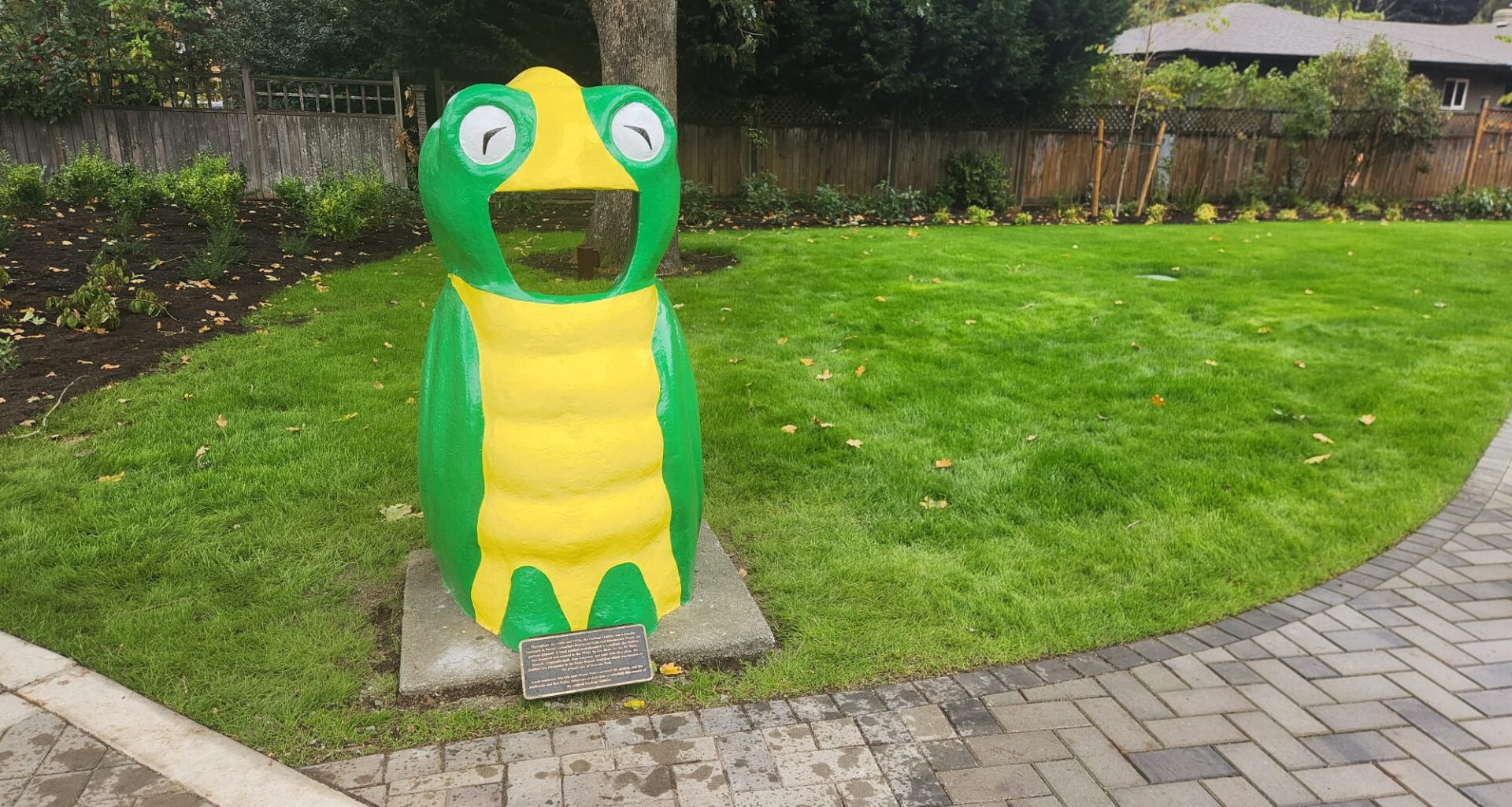 Historic Garbage Gobbler gets face lift in expanded Langford park