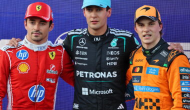 Adjusted starting grid for 2026 F1 Azerbaijan Grand Prix in Baku after multiple penalties
