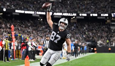 Las Vegas Raiders TE Michael Mayer gets 3-year, $45M extension, sources say