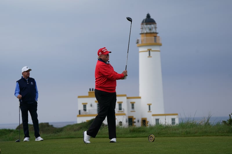 Turnberry has not hosted The Open since it was taken over by Trump. Photograph: Andrew Milligan/PA Wire