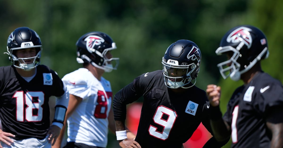 Falcons GM Cunningham calls decision to keep 4 QBs 'a little bit of an insurance policy'