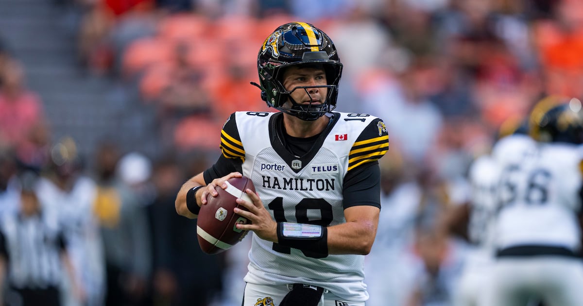 QB Harrison Frost named starter for Hamilton Tiger-Cats’ Week 16 contest vs. Montreal Alouettes