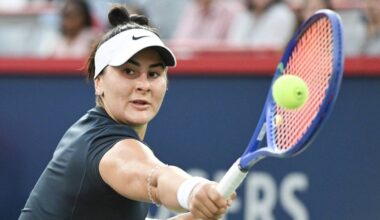 Andreescu bounced in opening round of Guadalajara Open in straight sets