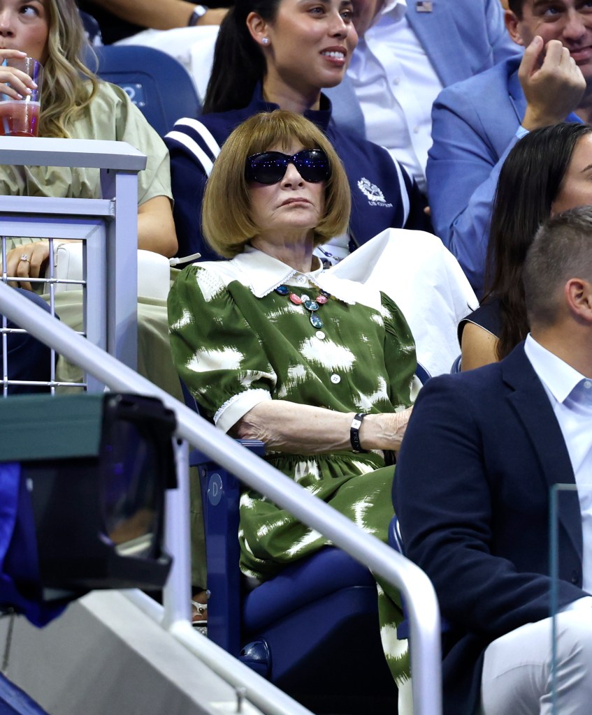 Anna Wintour at the 2026 US Open