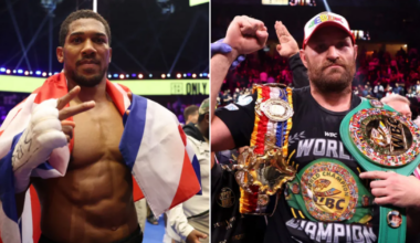 Boxing legend in talks to return for 'double main event' on Joshua vs Fury show