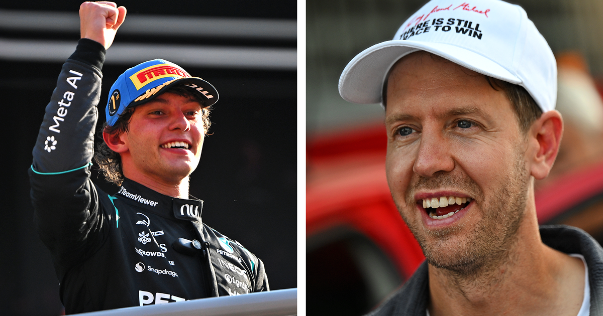 Sebastian Vettel addresses losing F1 youngest champion record to Kimi Antonelli