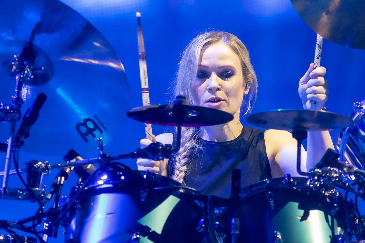 Watch Rush’s Anika Nilles Handle a Drum Stick Mishap With Ease